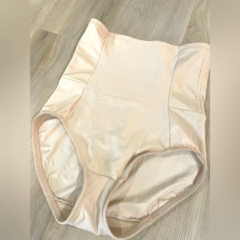 Cupid Shapewear Slimming Underwear Beige Panties Size Large
